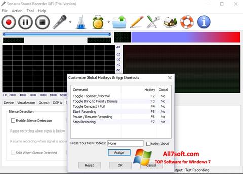 Captură de ecran Absolute Sound Recorder pentru Windows 7