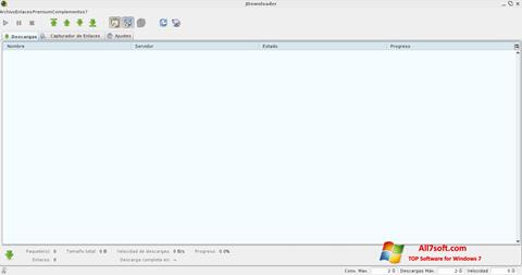 Captură de ecran JDownloader pentru Windows 7