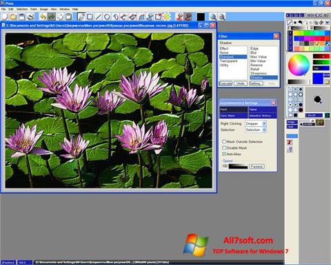 Captură de ecran Pixia pentru Windows 7