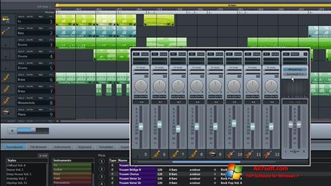 Captură de ecran MAGIX Music Maker pentru Windows 7