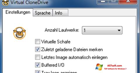 Captură de ecran Virtual CloneDrive pentru Windows 7
