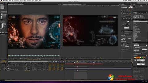 Captură de ecran Adobe After Effects pentru Windows 7