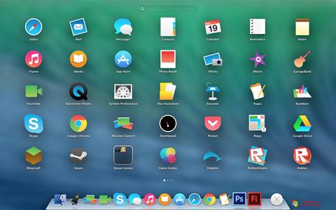 Captură de ecran OS X Flat IconPack Installer pentru Windows 7
