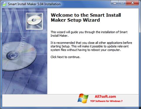 Captură de ecran Smart Install Maker pentru Windows 7