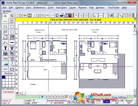 Captură de ecran Home Plan Pro pentru Windows 7