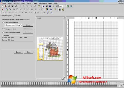 Captură de ecran Pattern Maker pentru Windows 7