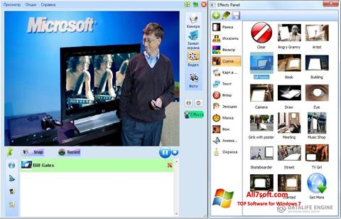 Captură de ecran Magic Camera pentru Windows 7