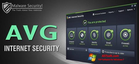 Captură de ecran AVG Internet Security pentru Windows 7
