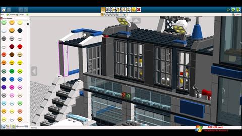Captură de ecran LEGO Digital Designer pentru Windows 7