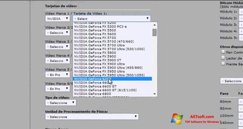 Captură de ecran Power Supply Calculator pentru Windows 7