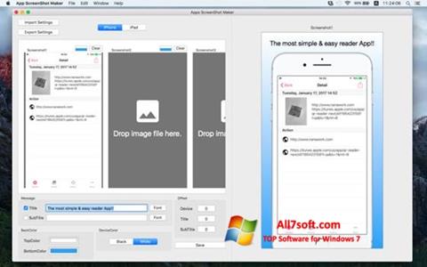 Captură de ecran ScreenshotMaker pentru Windows 7