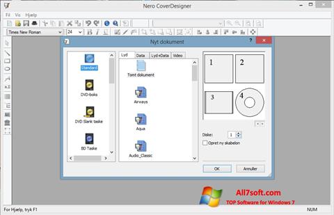 Captură de ecran Nero Cover Designer pentru Windows 7