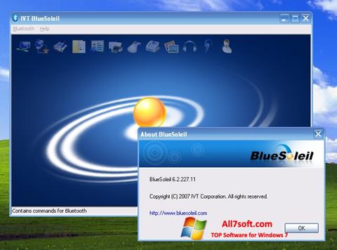 Captură de ecran BlueSoleil pentru Windows 7