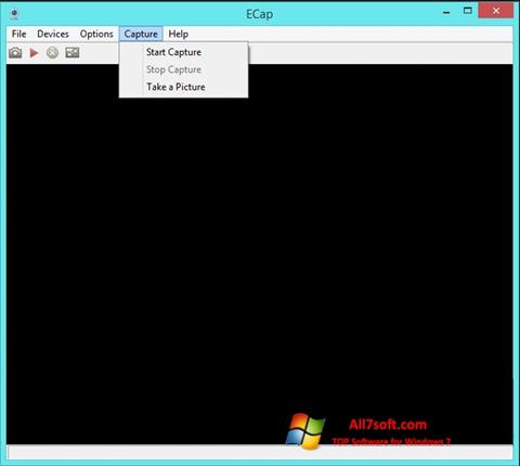 Captură de ecran ECap pentru Windows 7