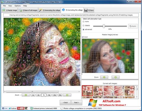 Captură de ecran Photo Collage Maker pentru Windows 7