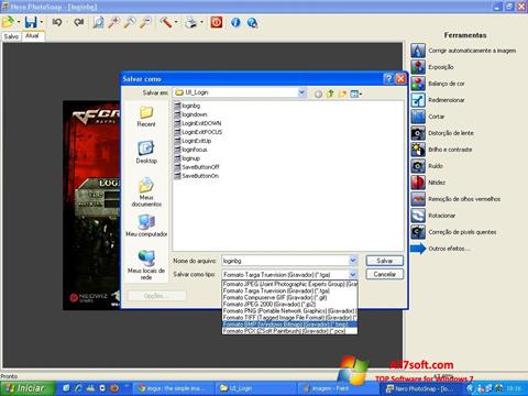 Captură de ecran Nero PhotoSnap pentru Windows 7