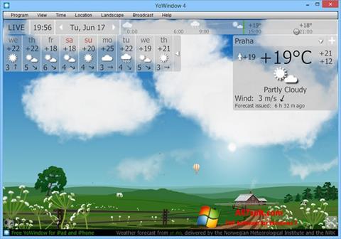 Captură de ecran YoWindow pentru Windows 7