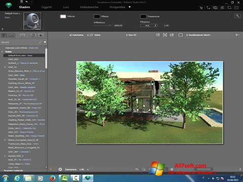 Captură de ecran Artlantis Studio pentru Windows 7