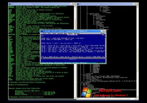 Captură de ecran QBasic pentru Windows 7