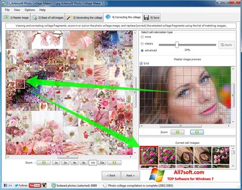 Captură de ecran Photo Collage pentru Windows 7