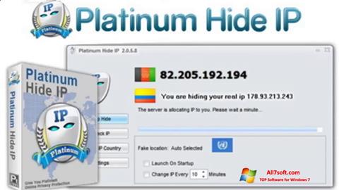 Captură de ecran Hide IP Platinum pentru Windows 7