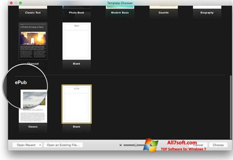 Captură de ecran iBooks pentru Windows 7