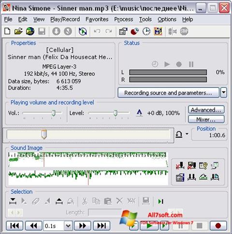 Captură de ecran Total Recorder pentru Windows 7